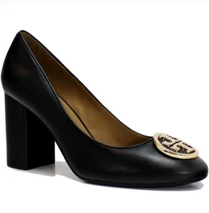 Tory Burch Benton 2 85 mm Blockabsatz Pumps schwarz Größe 7 - Bild 1 von 11