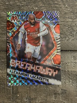 2019-20 Panini Prizm Premier League - Alexandre Lacazette #135 Breakaway Prizm - Image 1 of 2
