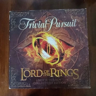 Trivial Pursuit El Señor de los Anillos Película Trilogía Edición Coleccionista Completa Foto 1 de 4