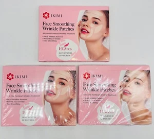 IKIMI Face Smoothing Wrinkle Patches Wrinkle remover 2 PK x 192 PCS - Picture 1 of 3