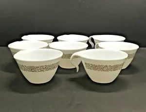 Corelle Corning Woodland braune Hakenschalen (6) Top Zustand Vintage - Bild 1 von 5