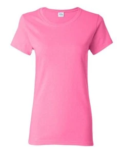 Customized Personalized Gildan G500L Women's Color T-Shirts DTF Full Color Print - Picture 1 of 39