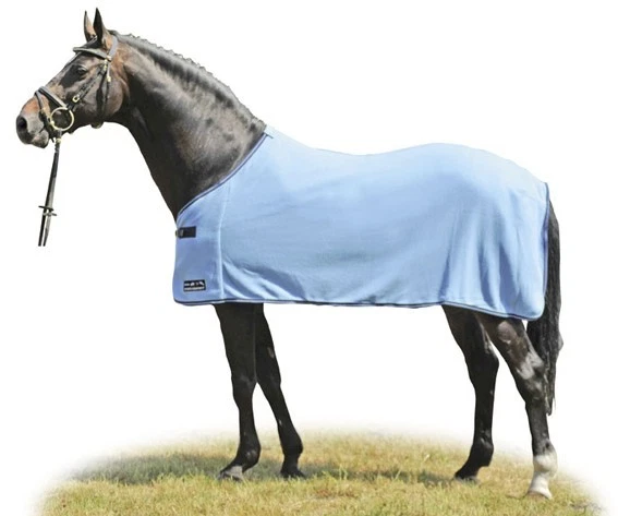 Abschwitzdecke Alaska Fleece hellblau sea blue  Gr. 75 bis 165 hkm 3811 Neu - Bild 1 von 1