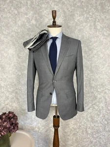 Traje Formal Suitsupply Gris Claro Lana Perenne 2 Piezas 38 L, EU 48 L W34 L33 - Imagen 1 de 14