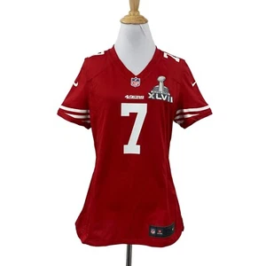 Nike San Francisco 49ers Jersey Womens M Red Colin Kaepernick Super Bowl XLVII - Picture 1 of 14