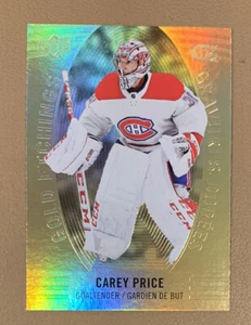 MINT 2019-2020 UD TIM-HORTONS GOLD ETCHINGS Carey Price INSERT CARD GE-3 - Picture 1 of 2