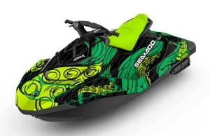 SEADOO SPARK trixx GRAPHIC KIT wraps 2up + 3up Jet Ski SEA DOO Decal tentacles - Picture 1 of 2