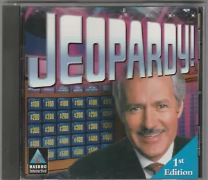 Jeopardy! CD-Rom Game 1st Edition by Hasbro Interactive 1998 for Win 95/98 - Picture 1 of 3