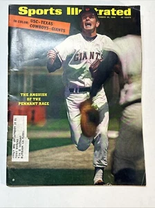 Sports Illustrated September 26, 1966 Gaylord Perry San Francisco Giants HOF - Picture 1 of 2