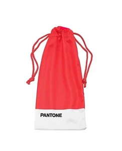 Red Pantone Universe Eyeglasses Cleaning Cloth Bag - Picture 1 of 3