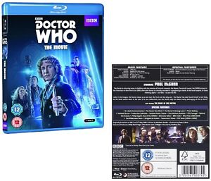 Dr Who 1996 - The Movie/Film Eighth Tv Doctor Paul McGann RgFree Blu-Ray Rg2 Dvd