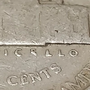 1942 D Jefferson Nickel Die Cud - Picture 1 of 5