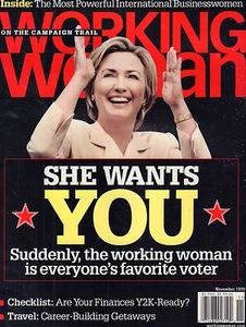 Working Woman November 1999 Hillary Clinton  010417DBE2 - Bild 1 von 1