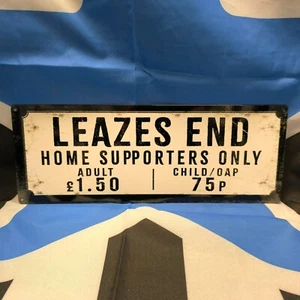Retro Leazes Turnstyle (Metal Sign) - Picture 1 of 2