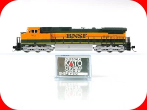 N Scale ***BNSF*** C44-9W Locomotive, Custom #5407 --- Kato 176-5901 **DCC Ready - Picture 1 of 8
