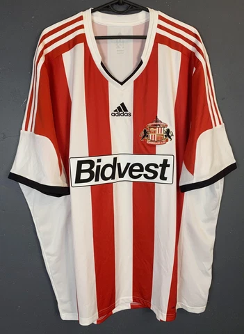 MEN'S FC SUNDERLAND 2013/2014 SOCCER FOOTBALL SHIRT JERSEY MAILLOT SIZE 3XL XXXL Cover