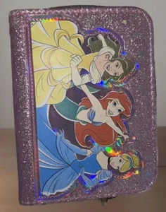Disney Parks Prinzessin Geldbörse mit umlaufendem Reißverschluss Cinderella Arielle Belle - Bild 1 von 9