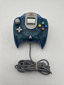 Controlador OFICIAL Azul Transparente HKT-7700 para Sistema de Juego de Consola SEGA Dreamcast - Imagen 1 de 8