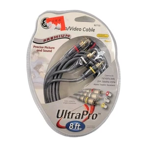 Cable de audio/vídeo GE UltraPro 8 pies ¡Nuevo y sellado de fábrica! - Imagen 1 de 7