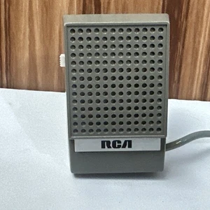 RCA DM-55 grau dynamisches Mikrofon Doppelstecker Mikrofon/Fernbedienung 60er Jahre Vintage Audio - Bild 1 von 10