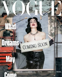 DITA VON TEESE Fan Bingbing VOGUE CZECH CS Magazine July 2023 NEW Sealed - Picture 1 of 3