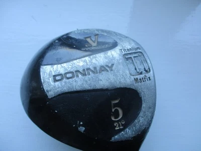 DONNAY EVOLUTION 5 wood Golf Club 42" Long Regular Graphite Shaft Ti Matrix Head - Image 1 of 4
