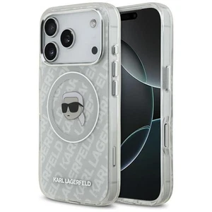 Case Karl Lagerfeld Magsafe IPHONE 17 Pro Plastica Figura Trasparente - Foto 1 di 8