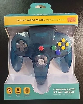 TOMEE Wired Controller Compatible With Nintendo 64 N64 BRAND NEW  - Image 1 of 2