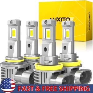 9005&H11 LED Headlight Combo Low High Beam Bulbs Super White Bright Lamps 4/8x - Bild 1 von 13