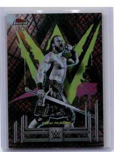 2025 Finest WWE Red and Black Vapor Refractors #90 Drew McIntyre Common /25 - Picture 1 of 2