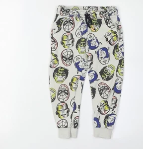 Marvel Boys Multicoloured Jogger Trousers L New - Picture 1 of 12