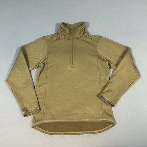 Beyond Clothing 1/4 Cremallera Para Hombre Pequeño Nivel 2 Rejilla Vellón Coyote Marrón EE. UU. - Imagen 1 de 8