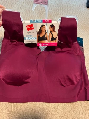 Sujetador Hanes Mujer Abrazo Sin Alambres Tallas Surtidas Foto 1 de 4