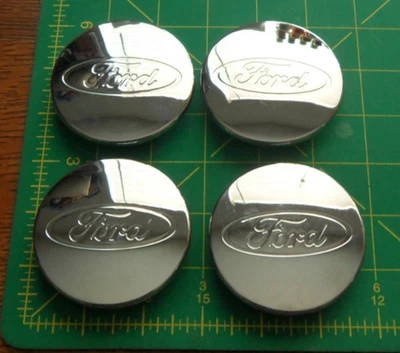 4X Tapa central cromada Ford Focus 2000-2011 2M51-1000-AA 01 02 03 04 05 06 07 08 Foto 1 de 4