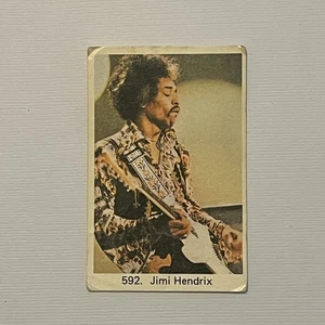 1974-81 Swedish Samlarsaker Jimi Hendrix #592 - Picture 1 of 2