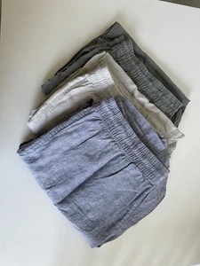 3er-Set H&M Leinenhosen - Bild 1 von 4
