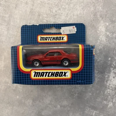 Matchbox 1-75 Superfast Series 1980 - MB61 - '87 T Bird Turbo cupé Foto 1 de 4