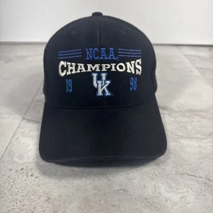 1998 Kentucky Wildcats Headmaster NCAA National Champions Vtg Adjustable Hat - Picture 1 of 7