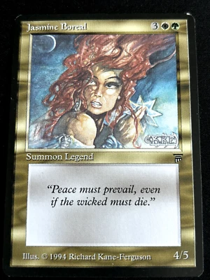 1x MTG Jasmine Boreal - Legends (LEG) - Image 1 of 2
