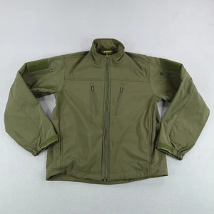 Voodoo Tactical Jacket Men Large Green Fleece Lined Softshell Coat Windbreaker ^ - Picture 1 of 14