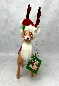 Annalee Puppen 2009 Weihnachten 8 Zoll Cord Buck mit Etikett 961009 - Bild 1 von 10