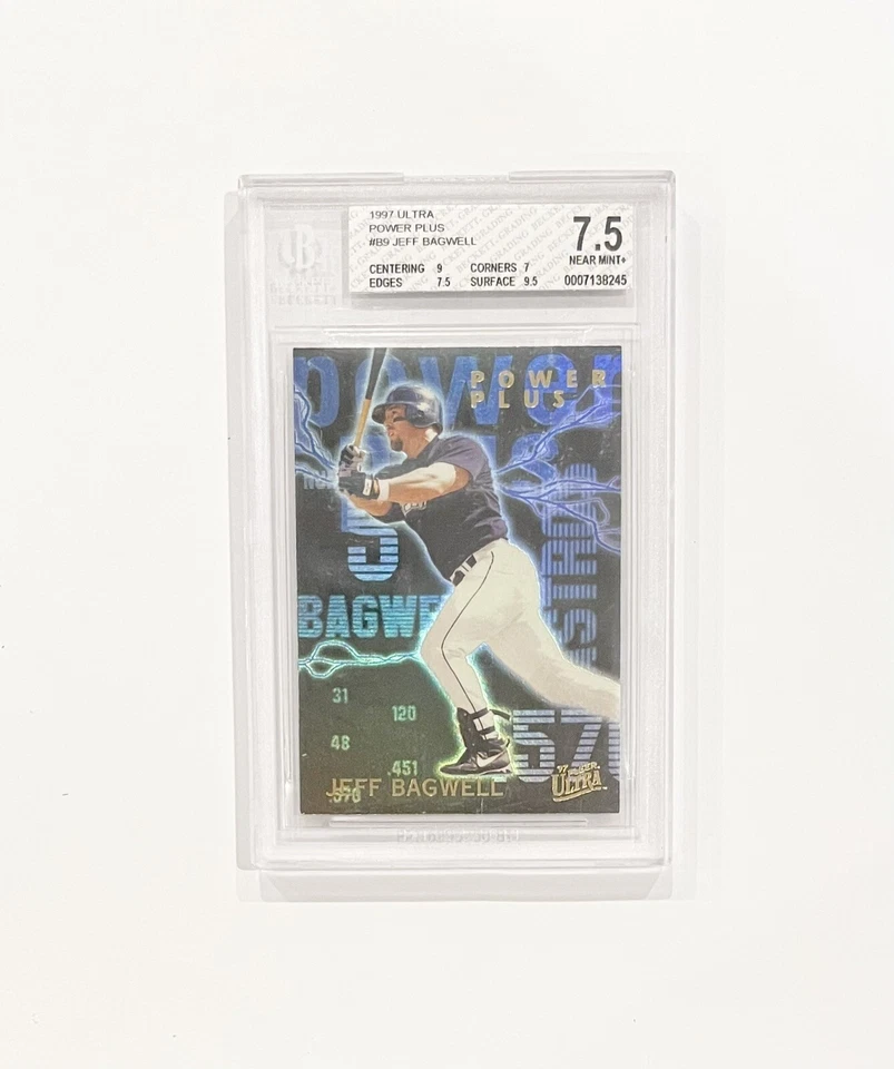 1997 Fleer Ultra Power Plus #B9 Jeff Bagwell BGS 7.5 Houston Astros - Image 1 of 1