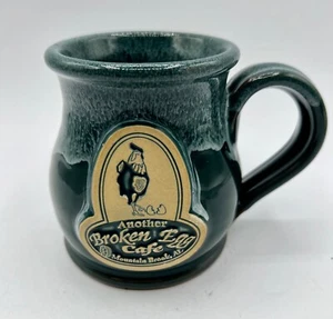 Sea Green Another Broken Egg Cafe Mug Mountain Brook AL 2011 Deneen Pottery - Picture 1 of 9