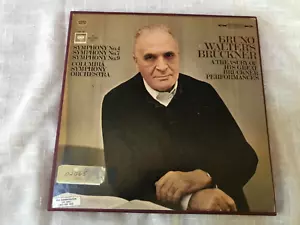 BRUNO WALTER Bruch Symphonies 2, 7, 9 Columbia D4L 342 4LP Stereo VG+ - Imagen 1 de 12