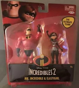 INCREDIBLES 2: Mr. Incredible & Elastigirl Toy NEW, Disney Pixar GREAT DEAL! - Picture 1 of 2
