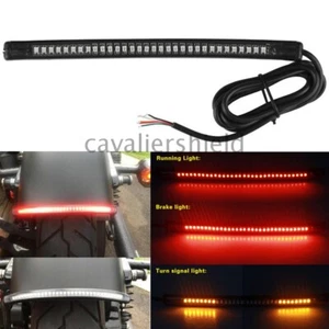 Motorcycle Integrated Rear Tail light Turn Signal Brake Running Light Led Strip - Bild 1 von 12
