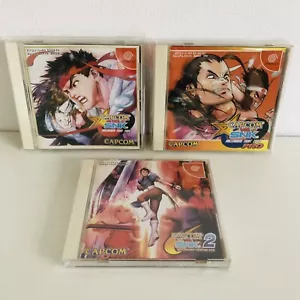 DreamCast Capcom vs SNK 2000, PRO, 2001 3 Games Japan DC - Picture 1 of 24