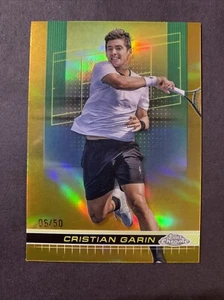 Cristian Garin 2024 Topps Chrome Tennis Gold Refractor /50 #54 - Picture 1 of 3