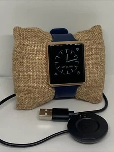 iTouch 42101 Unisex Blue Siicone Strap Touchscreen Dial Smartwatch NWC128 - Picture 1 of 11