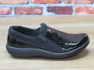 Alegria Duette Damen rutschfeste Clog/Slipper blühend schwarz *DUE-955 - Bild 1 von 6